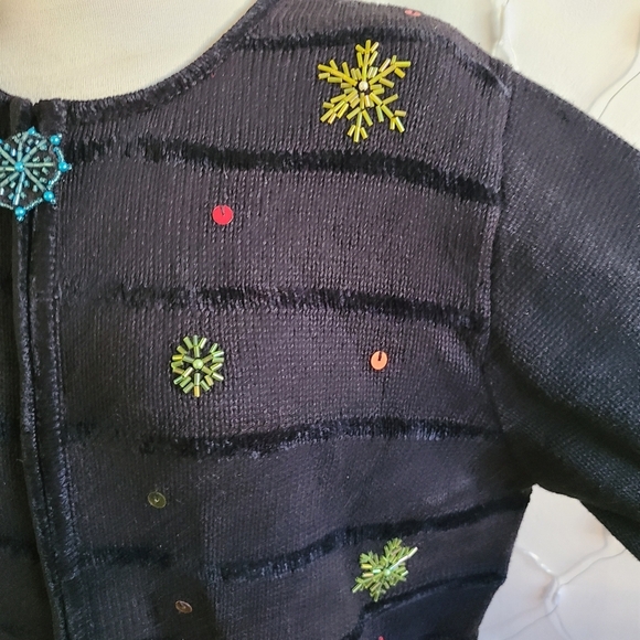 Quacker Factory • Snowman Sweater • Ugly • Christmas • Fun • Large - Picture 3 of 6